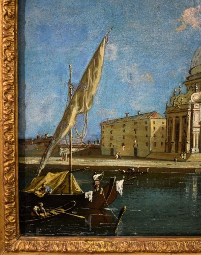 Venice, Basilica della Salute - Francesco Guardi school, late 18th century - 